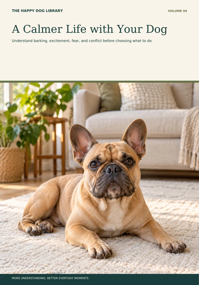 A Calmer Life with Your Dog cover