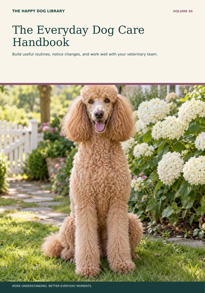 The Everyday Dog Care Handbook cover